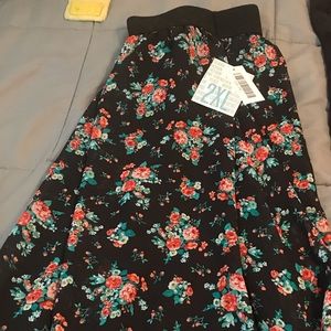 NWT lularoe maxi skirt